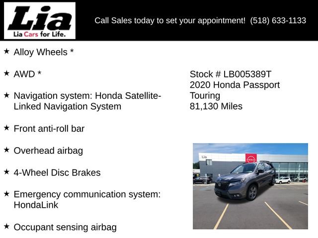 Used 2020 Honda Passport Touring image 12