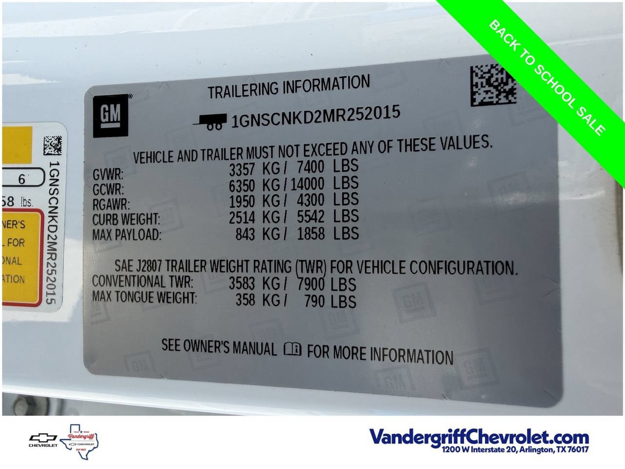 Used 2021 Chevrolet Tahoe LT RWD image 31