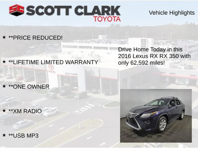 Used 2016 Lexus RX 350 FWD w/ Premium Package image 13