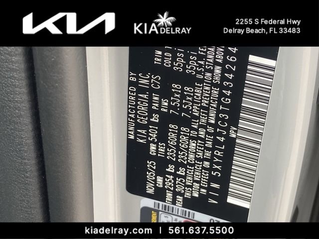 New 2026 Kia Sorento S w/ S Panoramic Sunroof Package FWD image 33