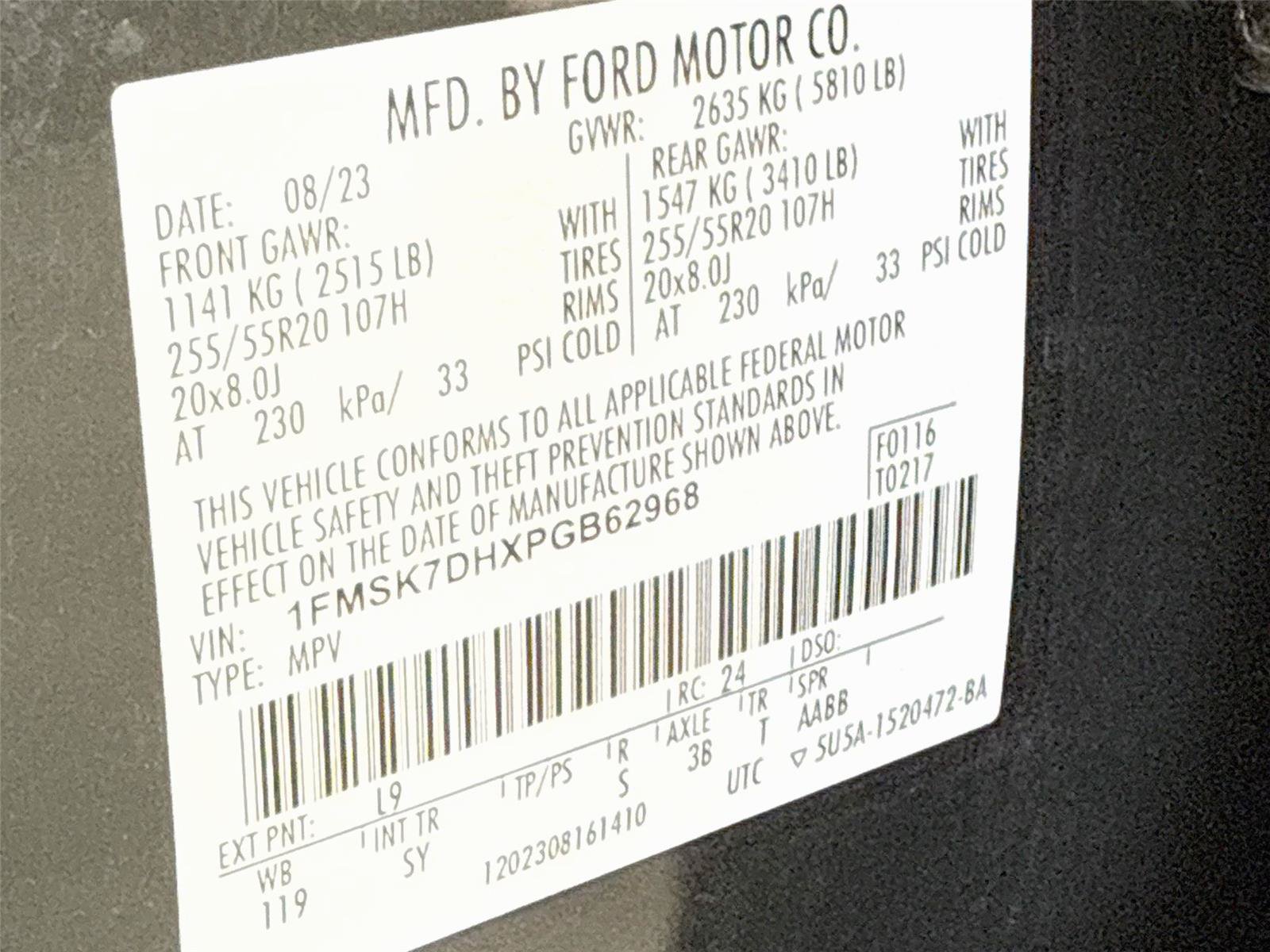Used 2023 Ford Explorer XLT w/ Equipment Group 202A RWD image 41