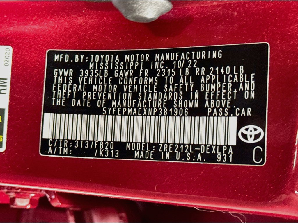 Used 2022 Toyota Corolla LE FWD image 35