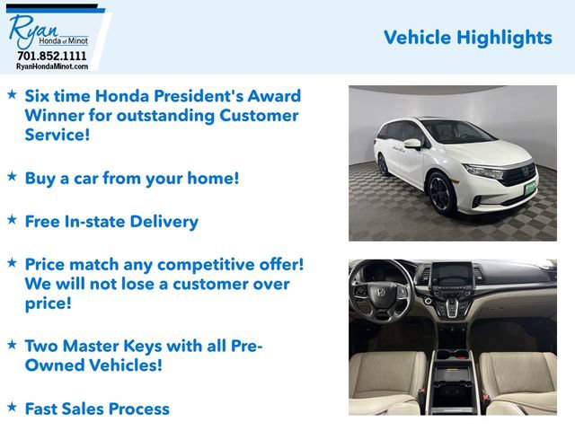 Certified 2022 Honda Odyssey Elite image 4