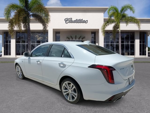 Certified 2022 Cadillac CT4 Luxury w/ Sun And Sound Package RWD image 10
