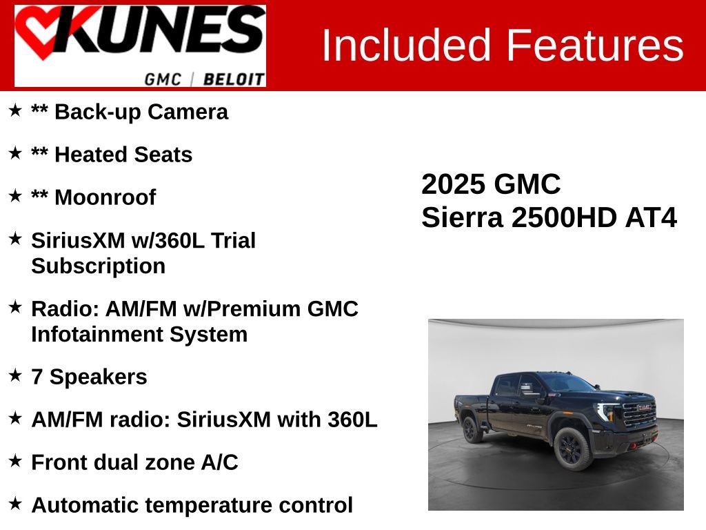 Used 2025 GMC Sierra 2500 AT4 AWD/4WD image 2