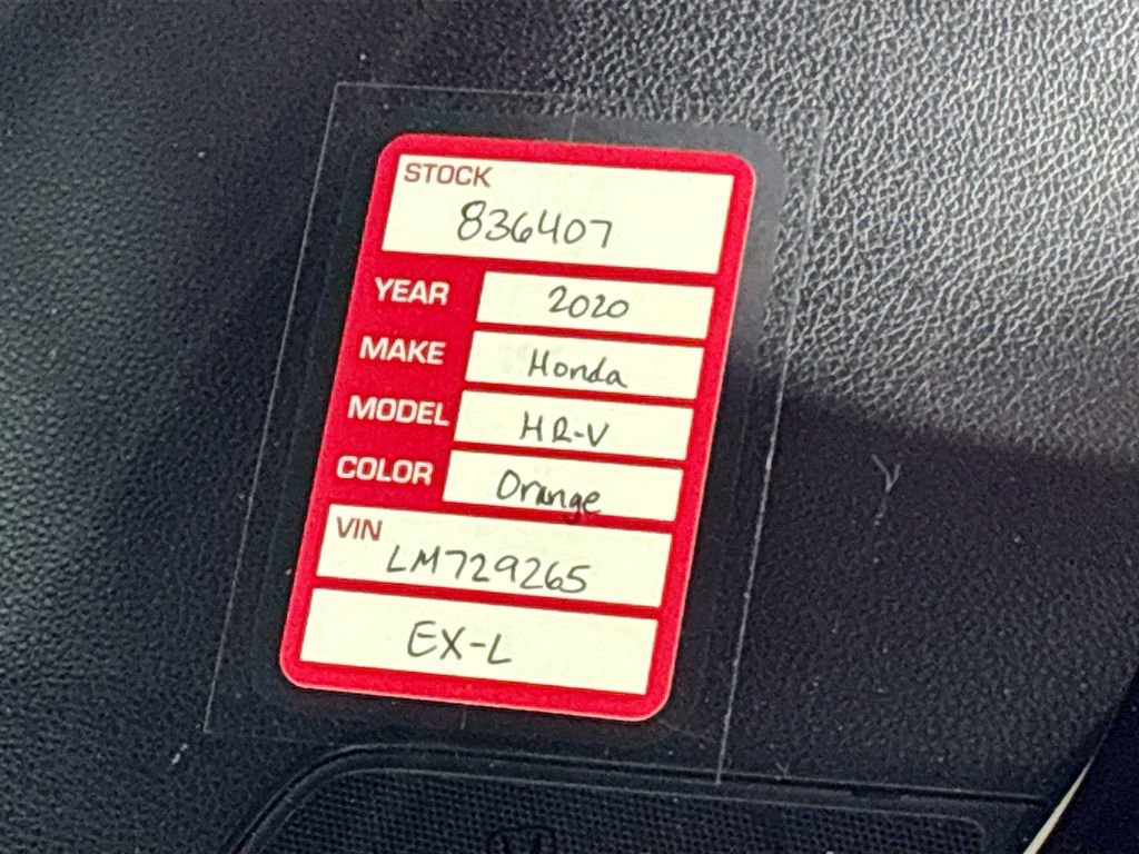 Certified 2020 Honda HR-V EX-L image 26