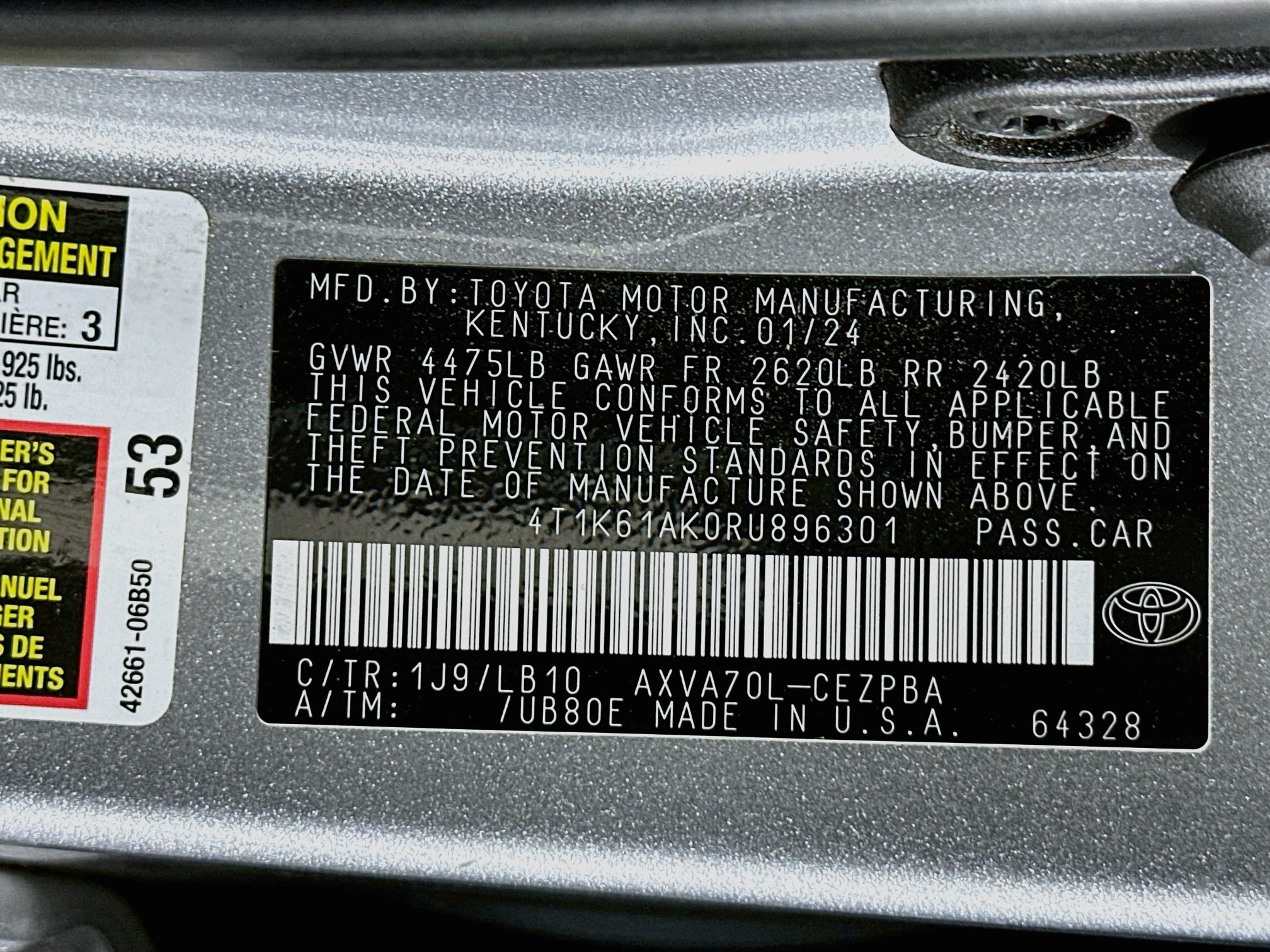 Used 2024 Toyota Camry XSE FWD image 12