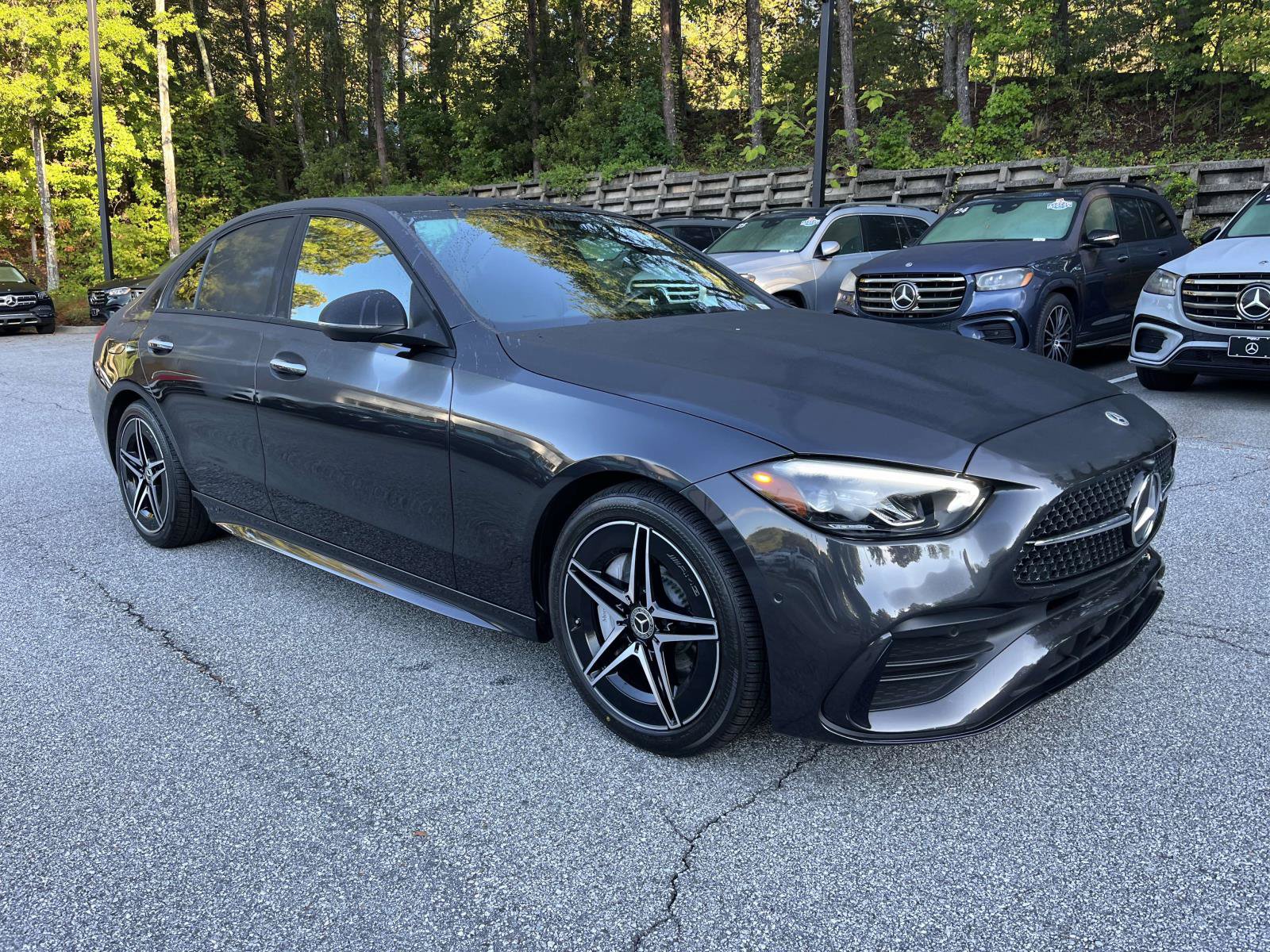 Certified 2025 Mercedes-Benz C 300 Sedan w/ AMG Line w/ Night Package image 5