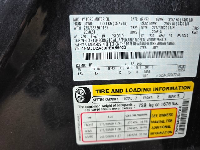Used 2023 Ford Expedition Limited AWD/4WD image 11