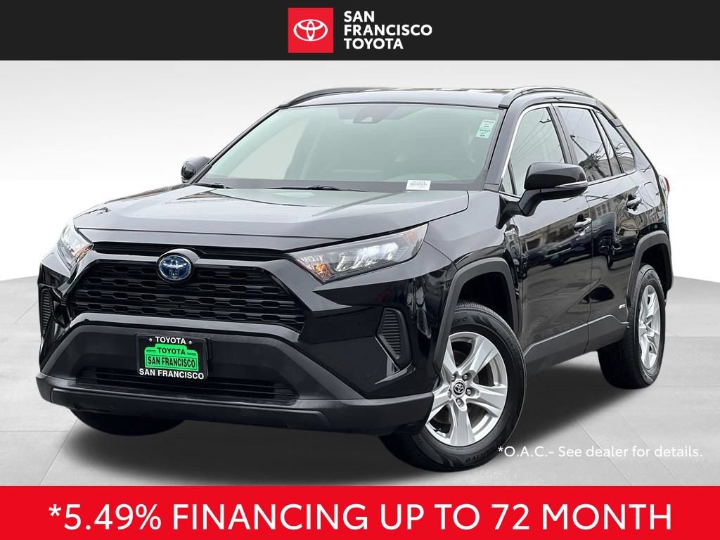 Certified 2021 Toyota RAV4 LE AWD/4WD image 1