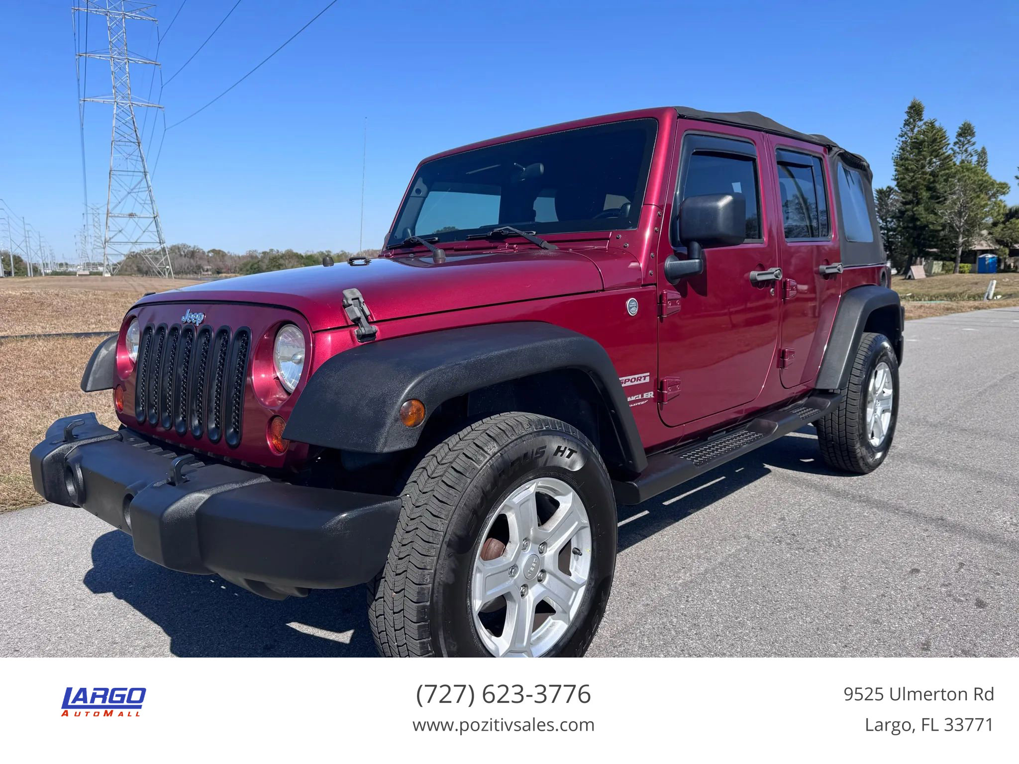 Used 2012 Jeep Wrangler Unlimited Sport image 1