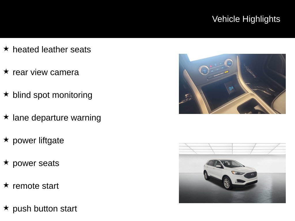 Certified 2024 Ford Edge SEL w/ Convenience Package AWD/4WD image 11