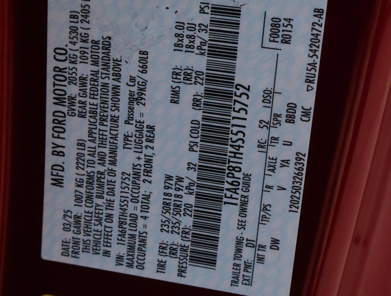 Used 2025 Ford Mustang EcoBoost image 18