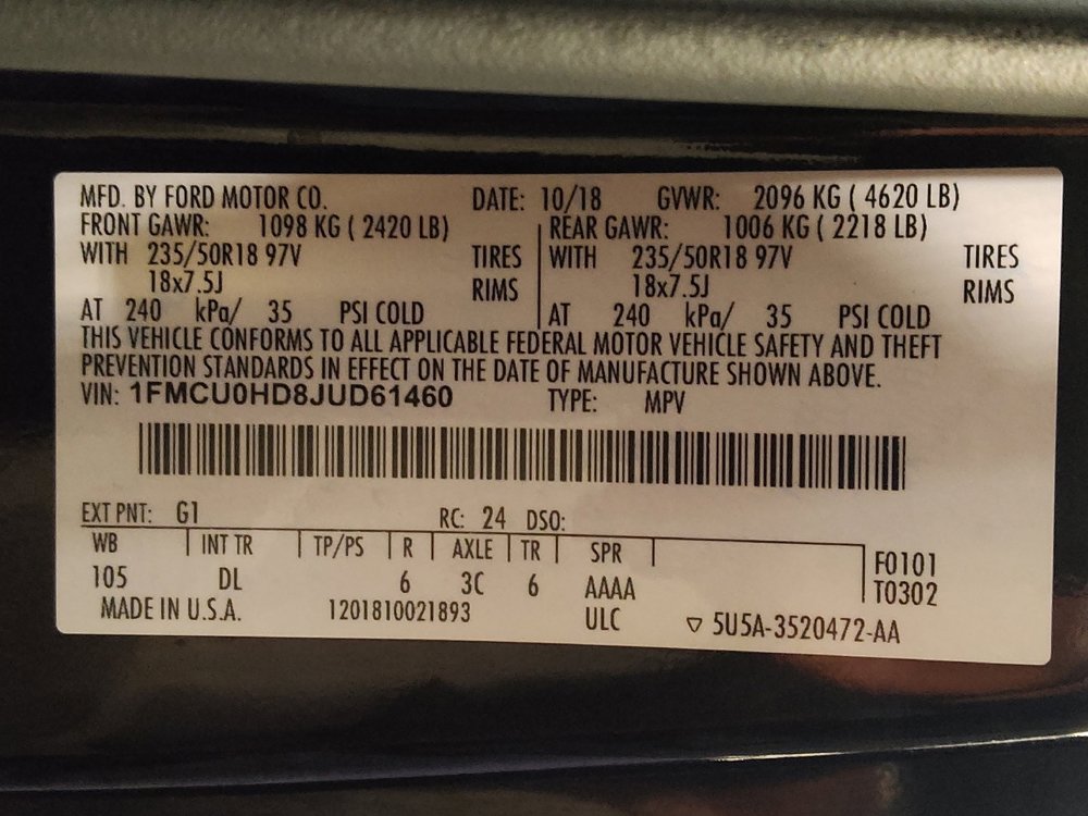 Used 2018 Ford Escape SEL FWD image 33