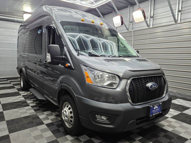Used 2022 Ford Transit 350 148 High Roof Extended DRW w/ Exterior Upgrade Package RWD image 5