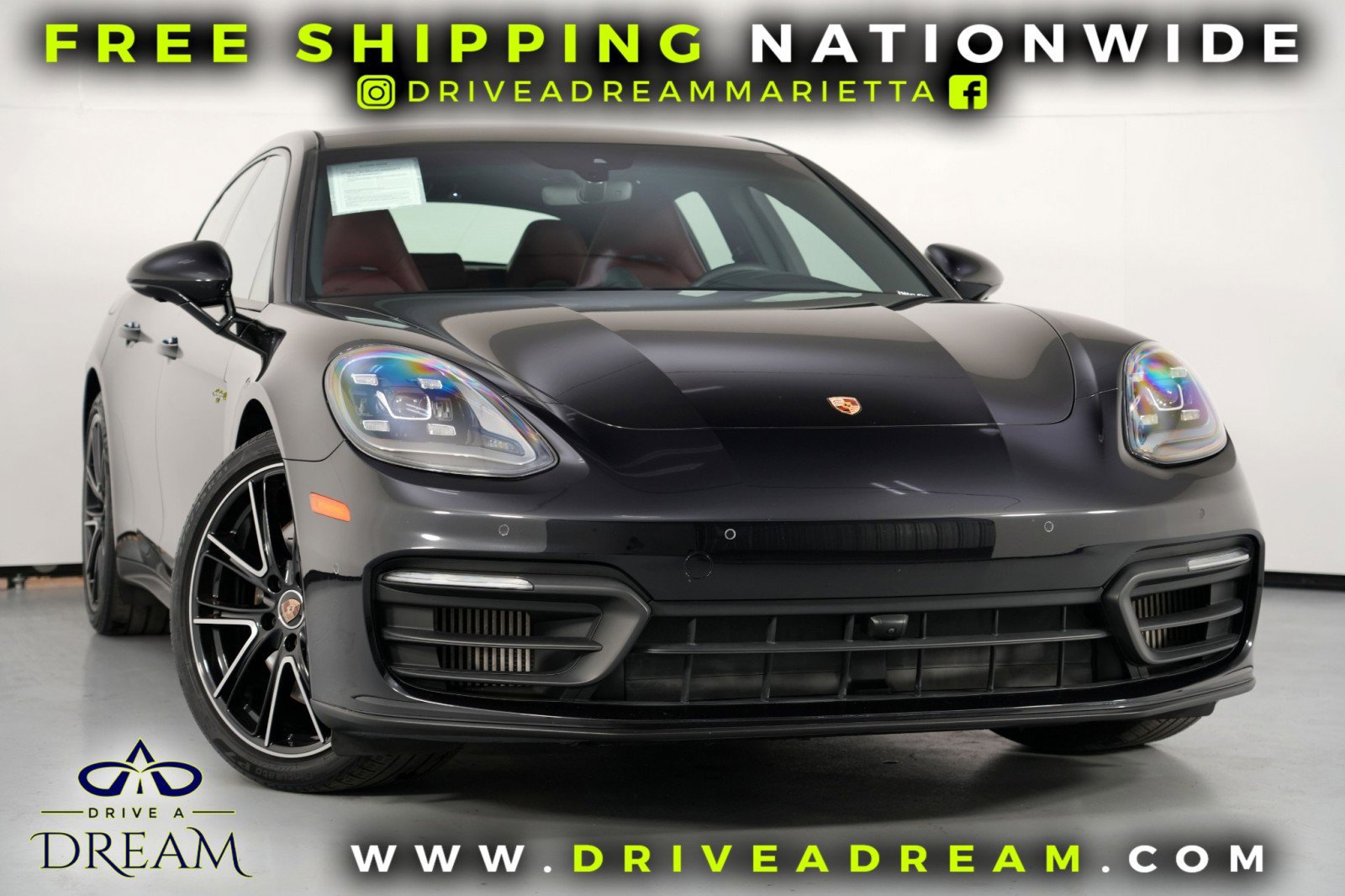 Used 2022 Porsche Panamera 4 w/ Premium Package AWD/4WD image 2