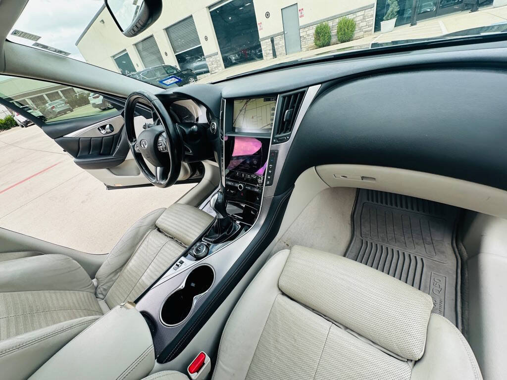 Used 2014 INFINITI Q50 w/ Navigation Package RWD image 25