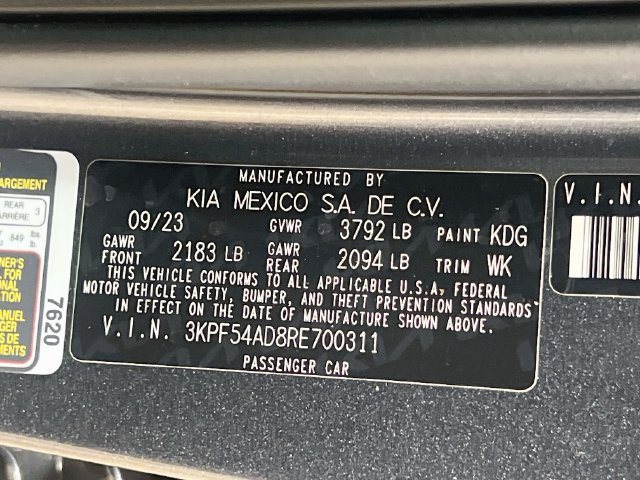 Certified 2024 Kia Forte GT-Line FWD image 31