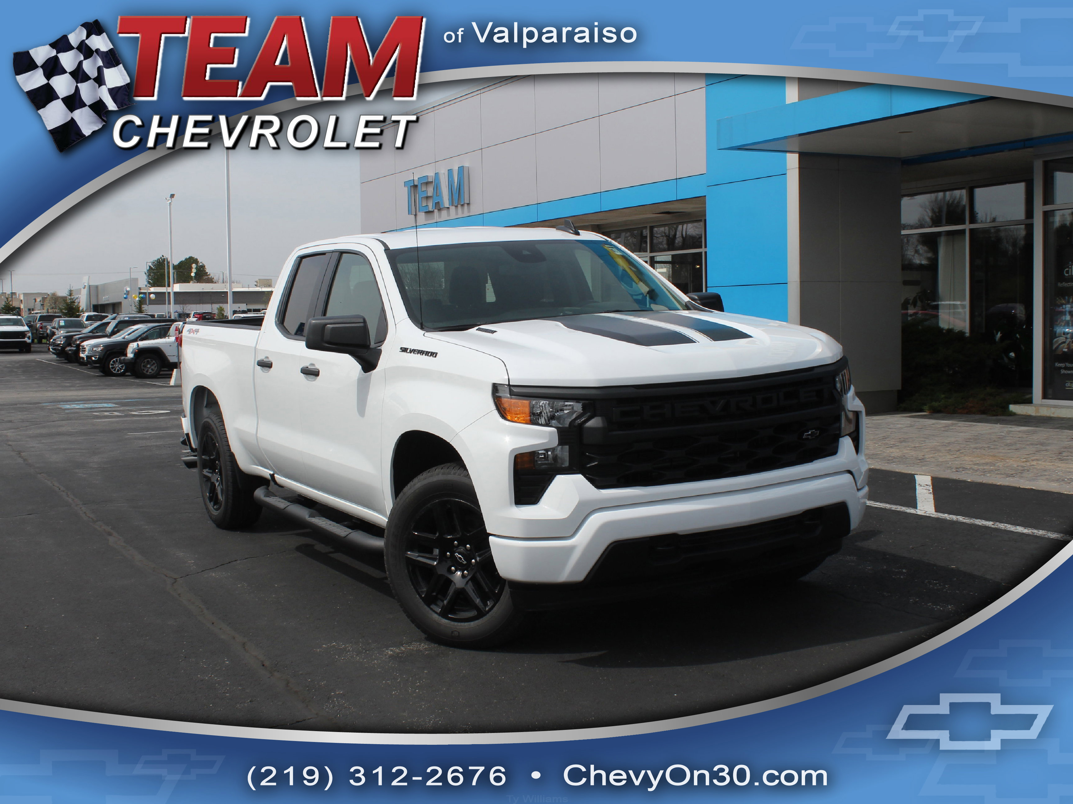 New 2026 Chevrolet Silverado 1500 Custom w/ Rally Edition