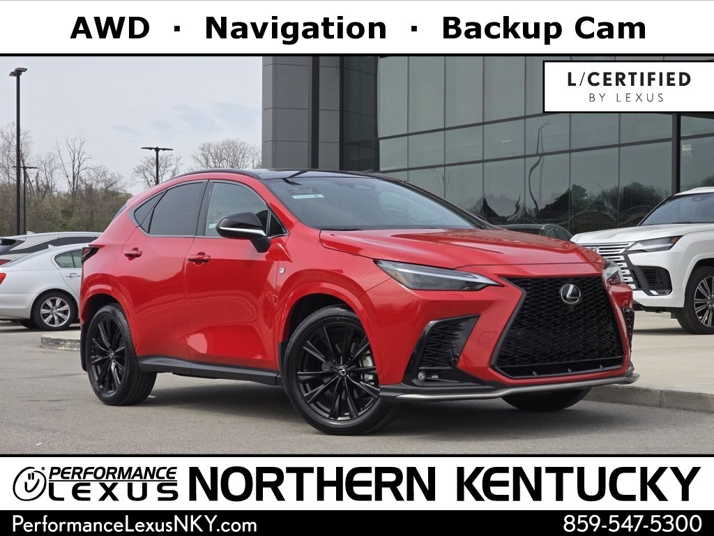 Certified 2025 Lexus NX 350 F Sport image 1