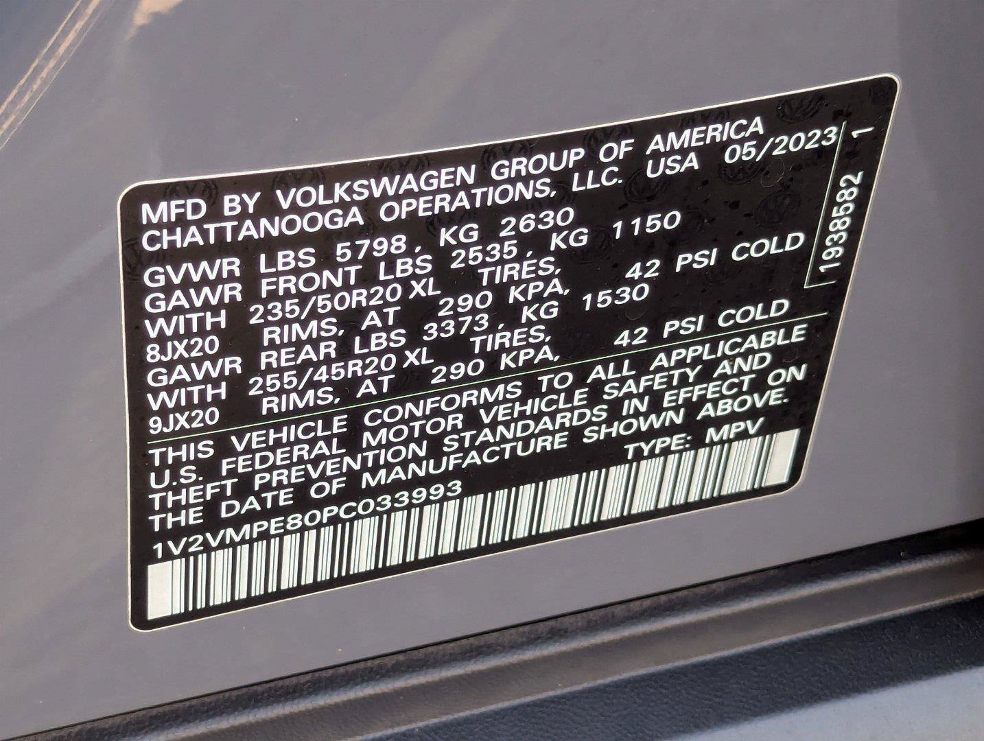 Certified 2023 Volkswagen ID.4 Pro S RWD image 39