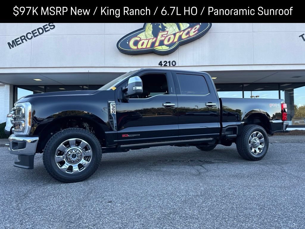 Used 2024 Ford F350 King Ranch w/ Chrome Package AWD/4WD video 1