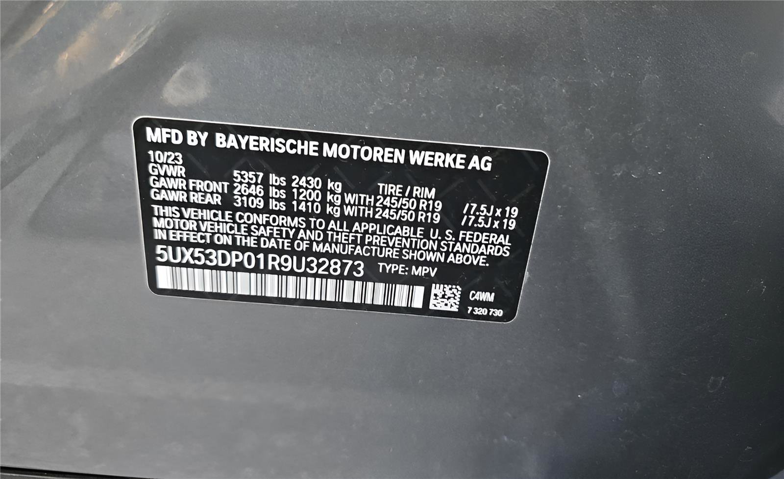 Used 2024 BMW X3 xDrive30i w/ Convenience Package image 13