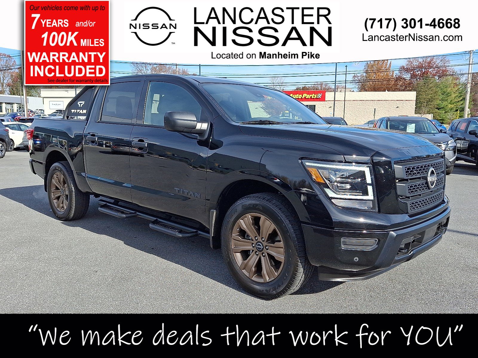 Certified 2024 Nissan Titan SV w/ SV Bronze Edition Package