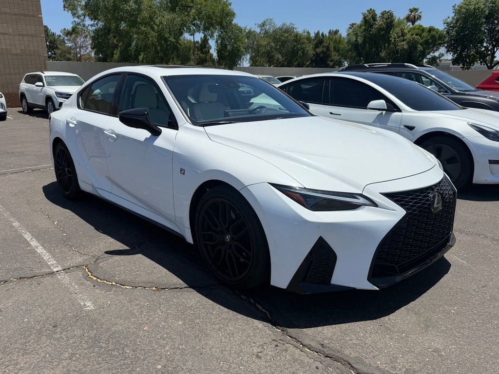 Used 2024 Lexus IS 350 F Sport w/ Blackout Package RWD image 6