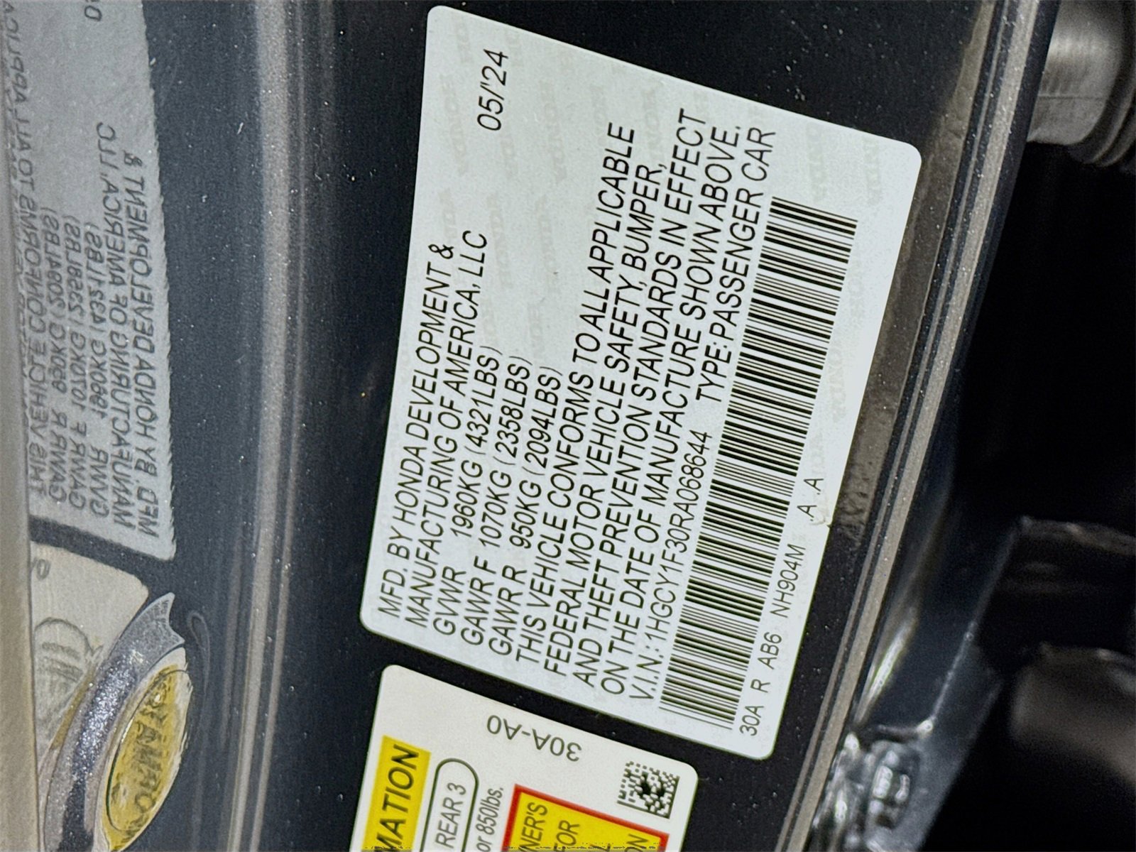 Used 2024 Honda Accord EX image 25