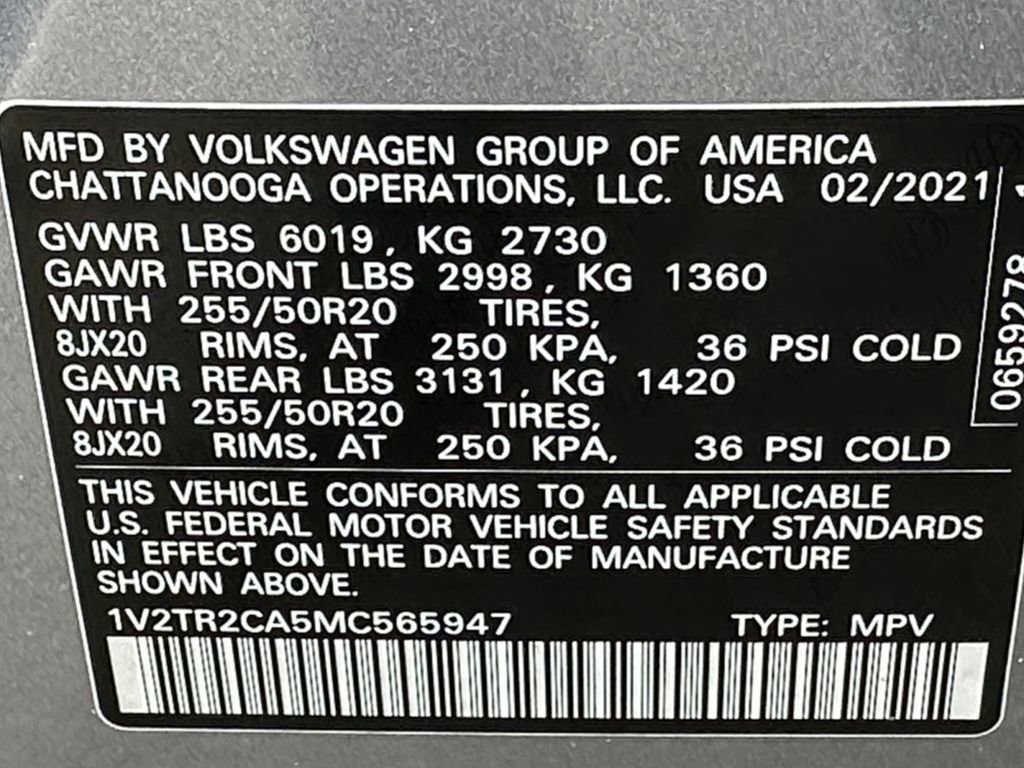 Used 2021 Volkswagen Atlas SEL Premium image 24
