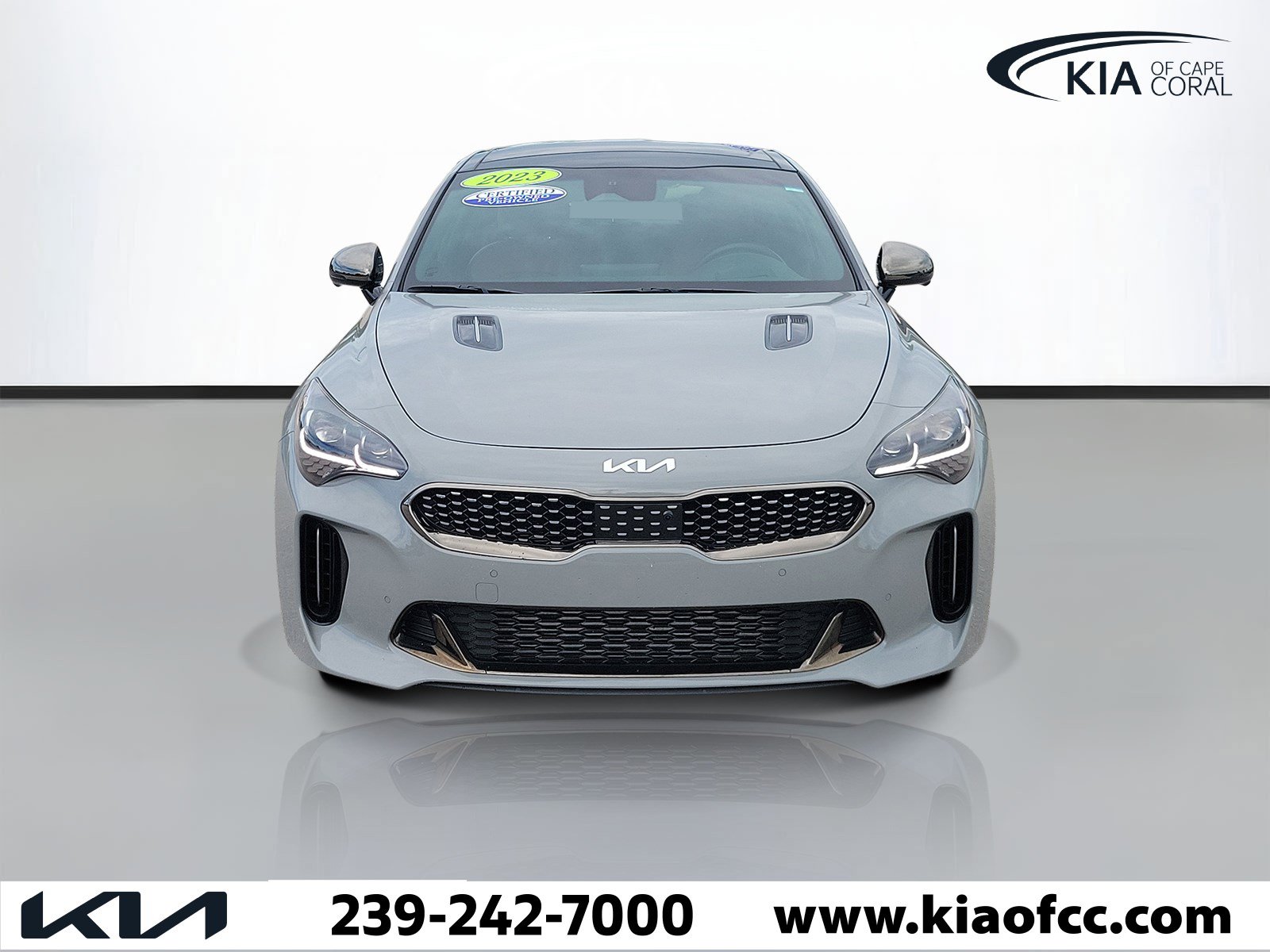 Used 2023 Kia Stinger GT2 w/ Red Interior Color Package AWD/4WD image 2