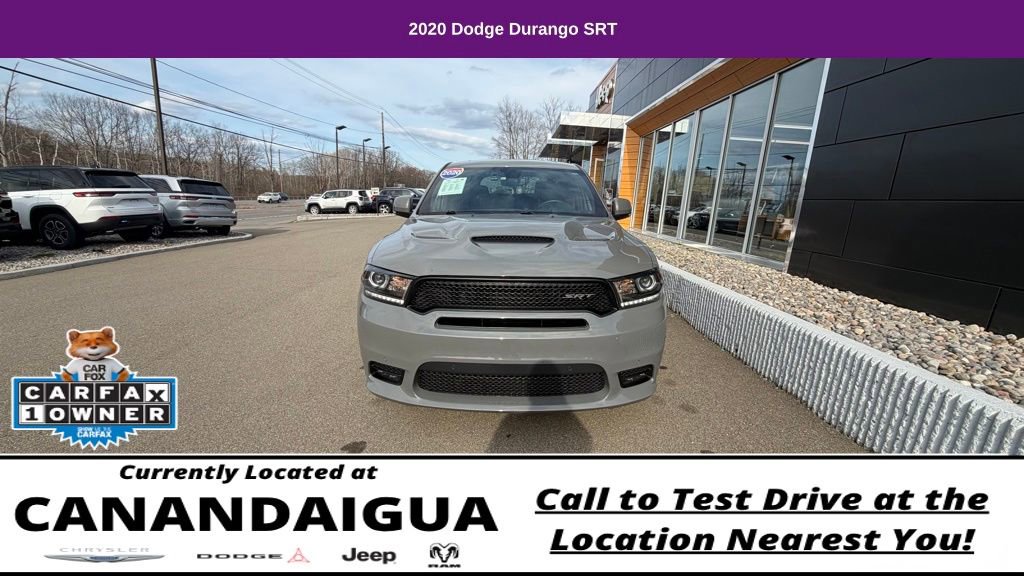 Used 2020 Dodge Durango SRT w/ Trailer Tow Group IV AWD/4WD image 3
