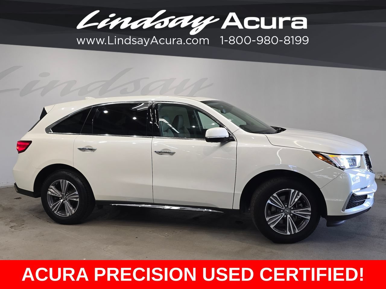 Certified 2019 Acura MDX SH-AWD image 3