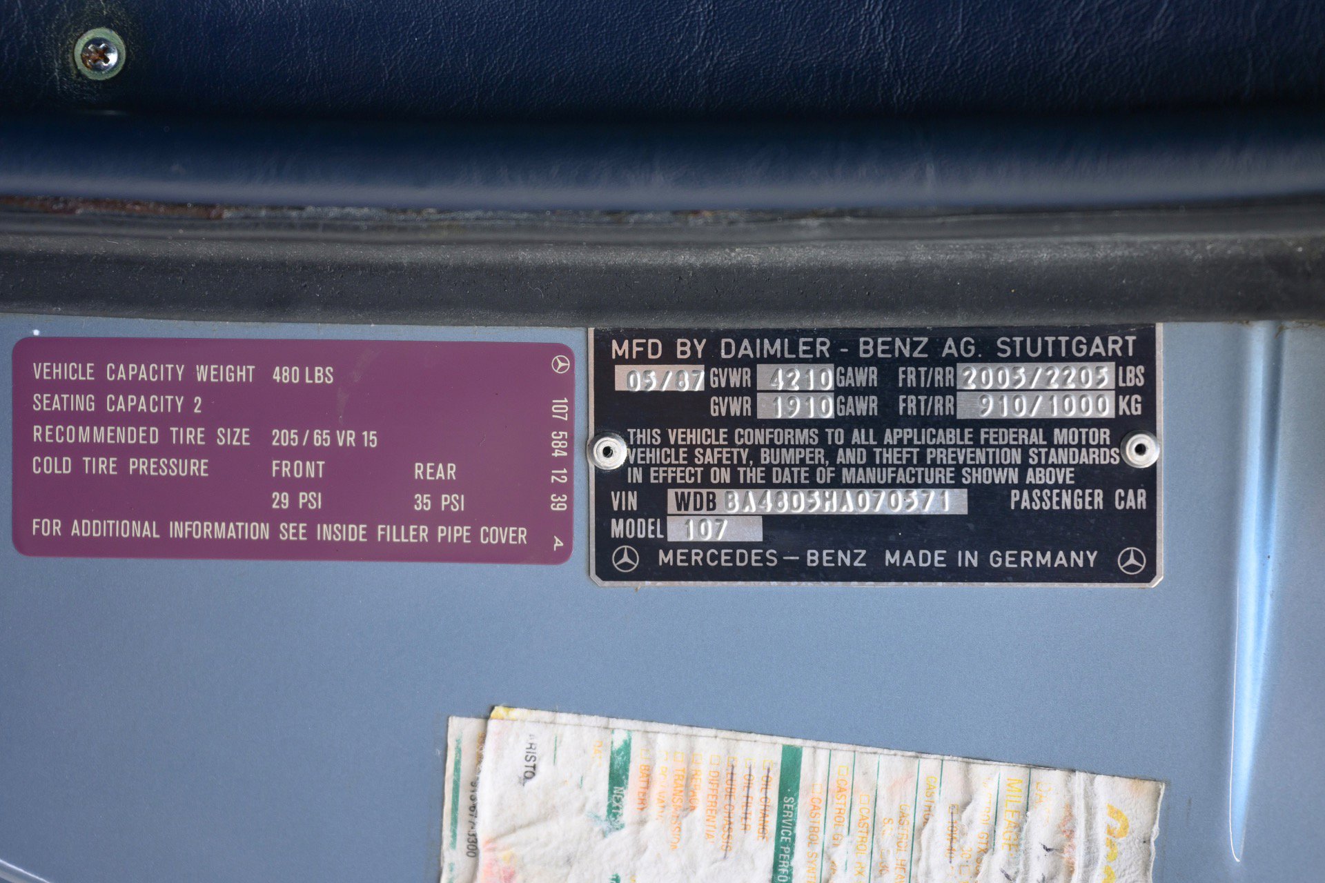 Used 1987 Mercedes-Benz 560 SL image 40