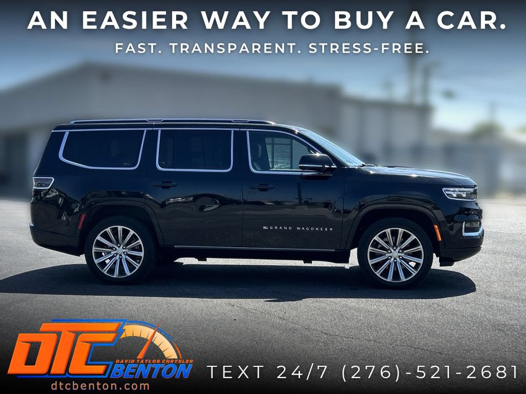 Used 2022 Jeep Grand Wagoneer Series II w/ Rear Seat Video Group 1 AWD/4WD image 2