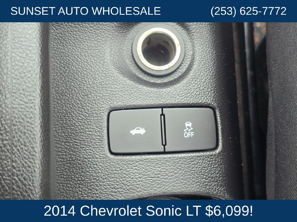 Used 2014 Chevrolet Sonic LT w/ Wheels and Fog Lamp Package FWD image 34