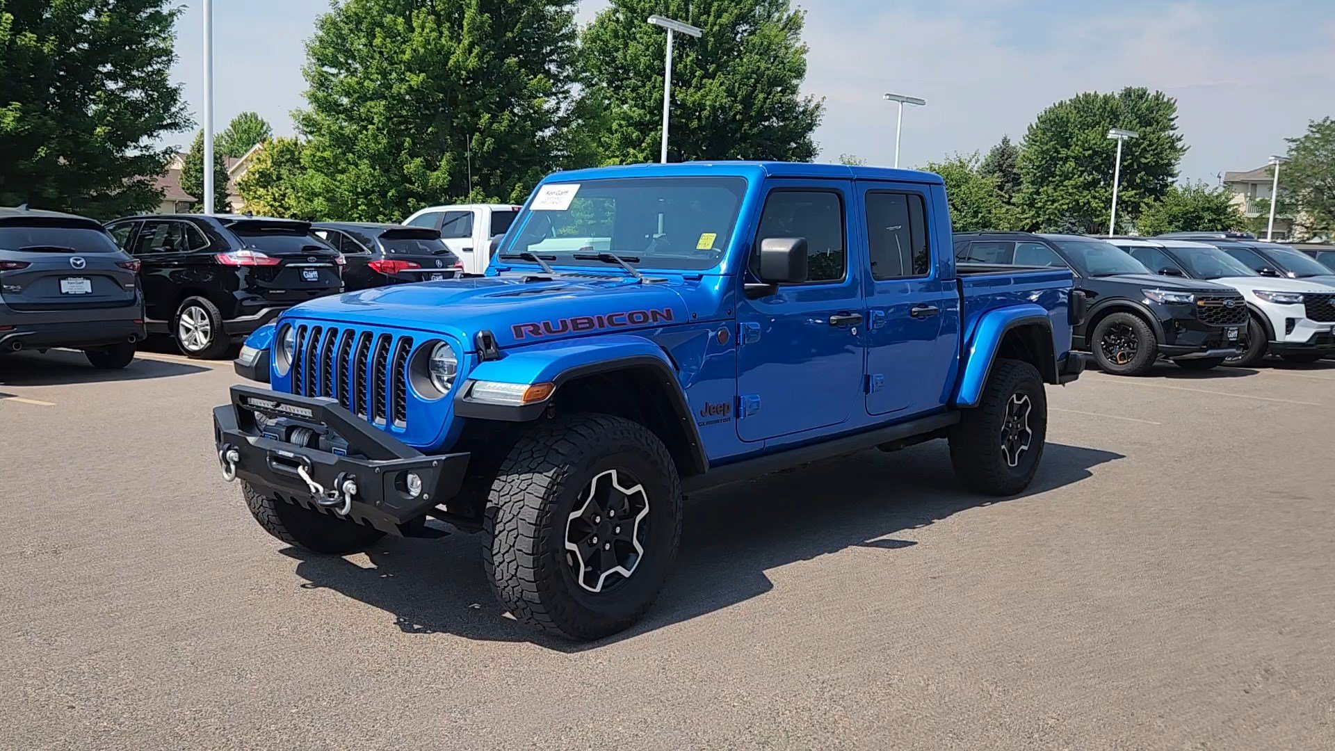 Used 2022 Jeep Gladiator Rubicon w/ LED Lighting Group AWD/4WD image 3