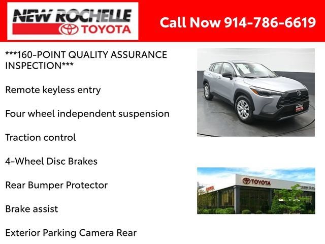 Certified 2026 Toyota Corolla Cross L AWD/4WD image 6