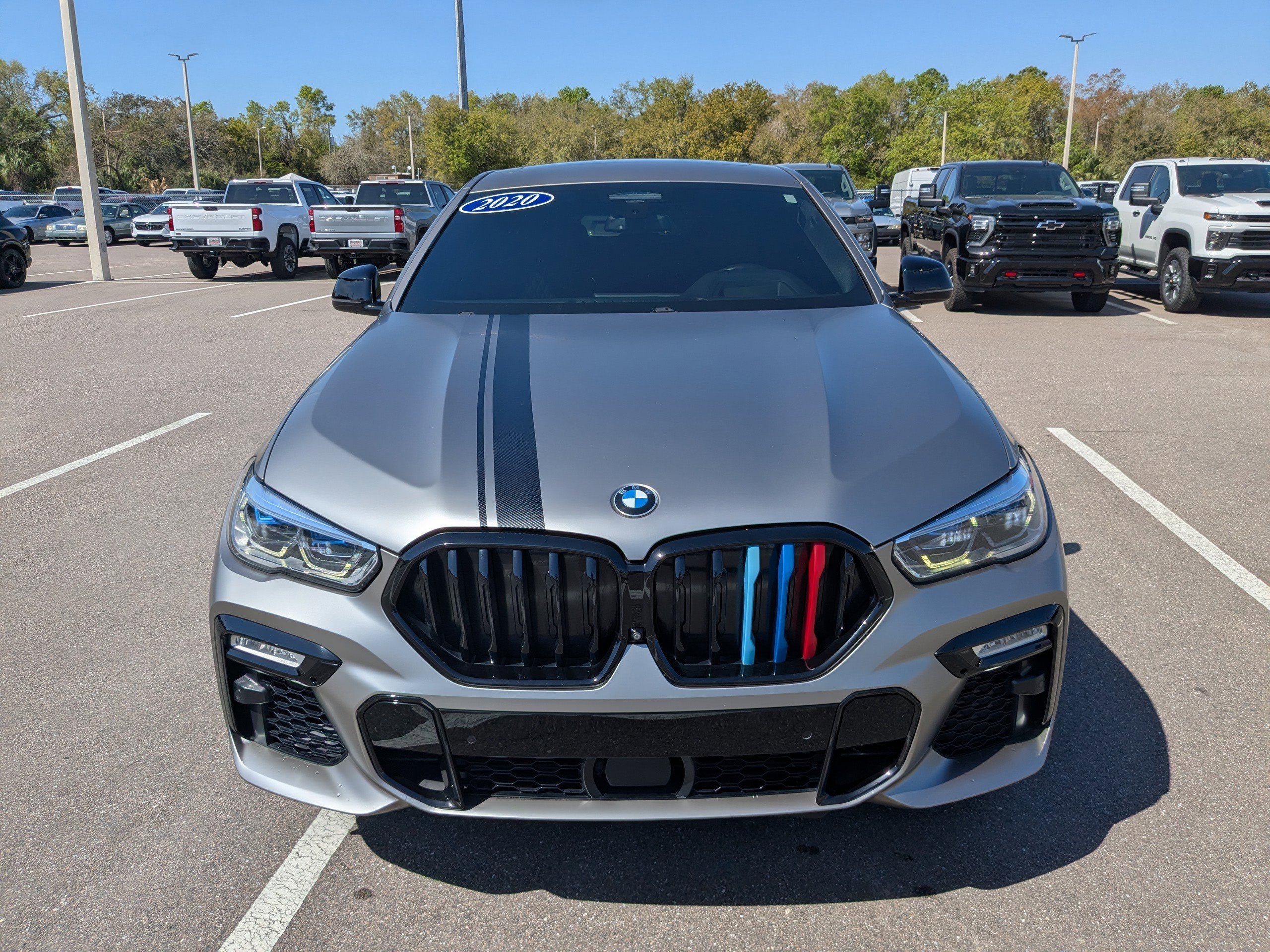 Used 2020 BMW X6 M50i w/ Executive Package AWD/4WD image 2