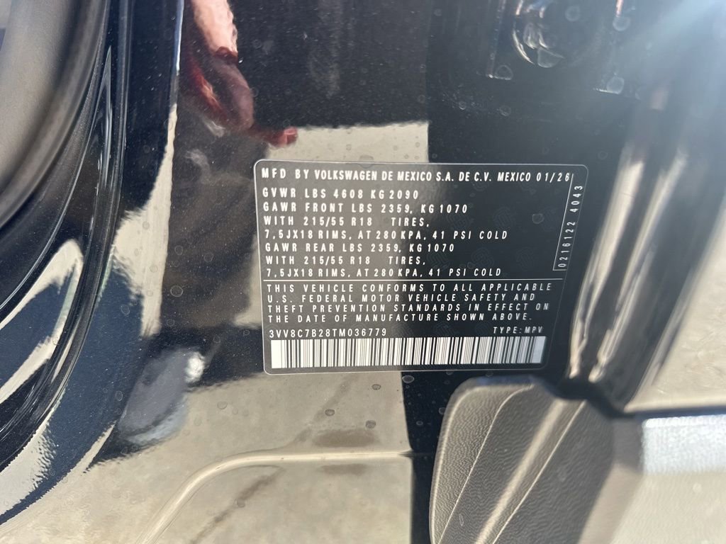 New 2026 Volkswagen Taos S image 28