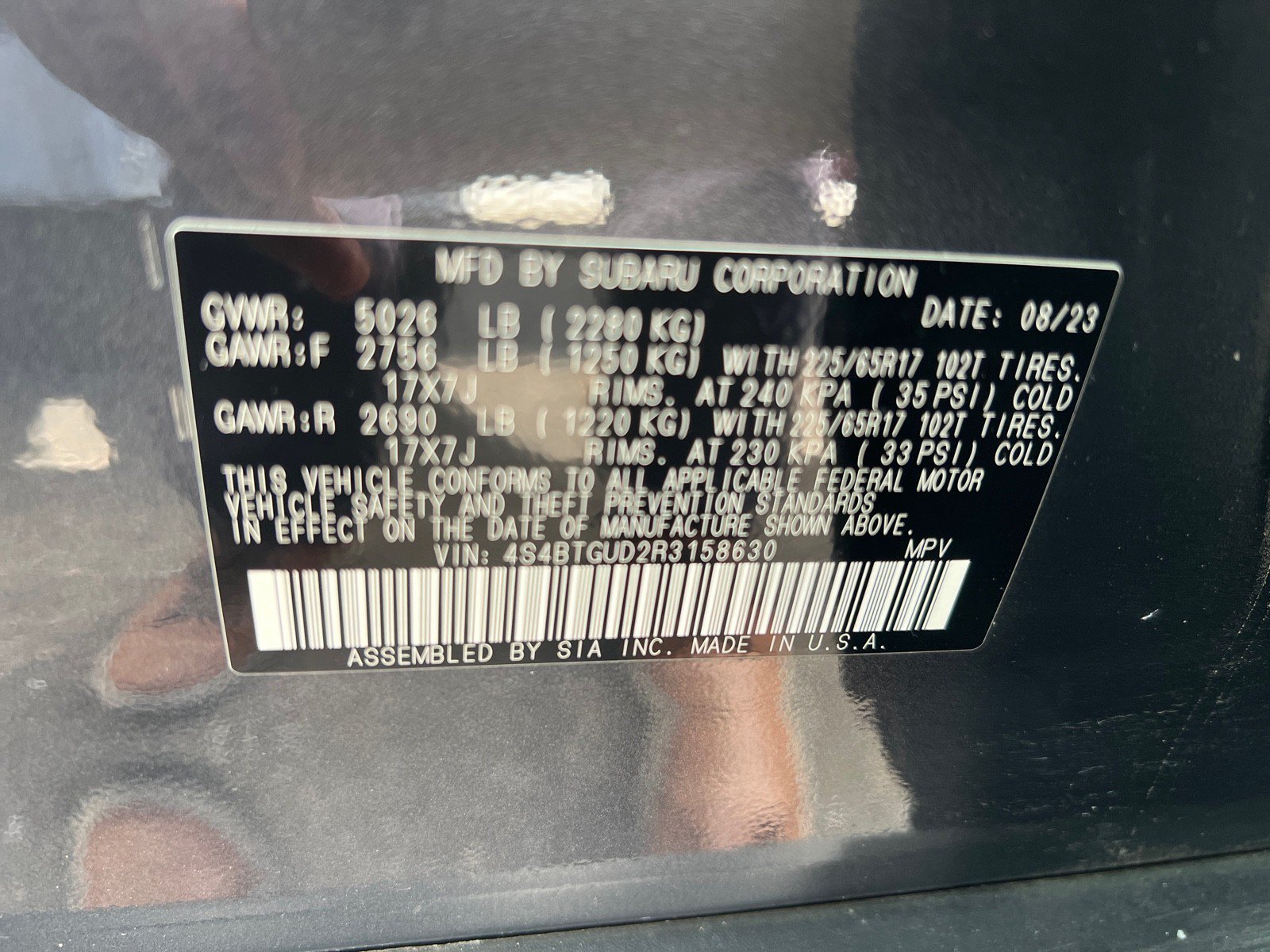 Certified 2024 Subaru Outback Wilderness AWD/4WD image 16