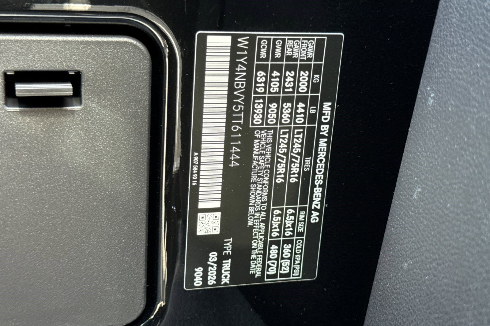 New 2026 Mercedes-Benz Sprinter 2500 image 30