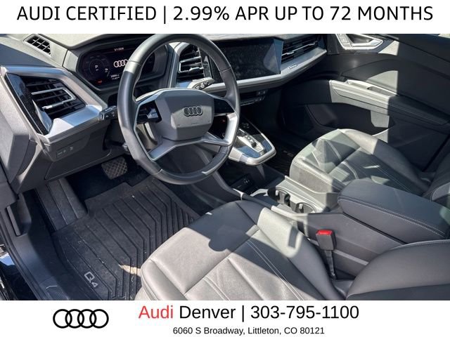 Certified 2023 Audi Q4 e-tron Prestige w/ Black Optic Package AWD/4WD image 10