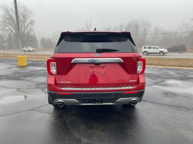 Used 2022 Ford Explorer Limited w/ Class IV Trailer Tow Package AWD/4WD image 5