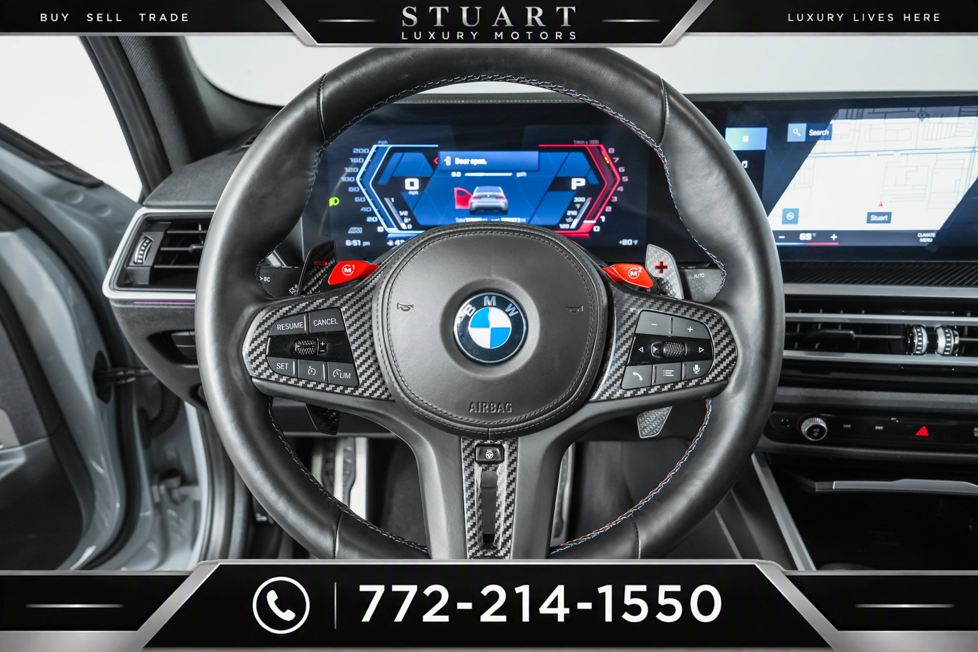 Used 2024 BMW M3 Competition w/ M Carbon Exterior Package AWD/4WD image 18
