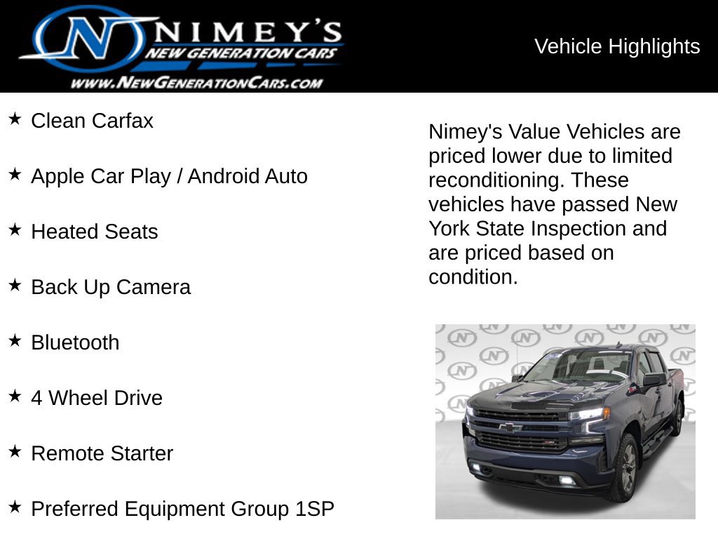 Used 2021 Chevrolet Silverado 1500 RST w/ Z71 Off-Road Package AWD/4WD image 5
