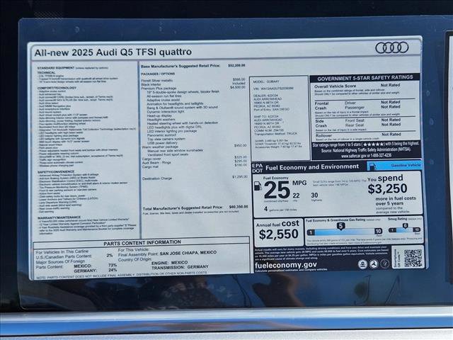 New 2025 Audi Q5 Premium Plus image 17