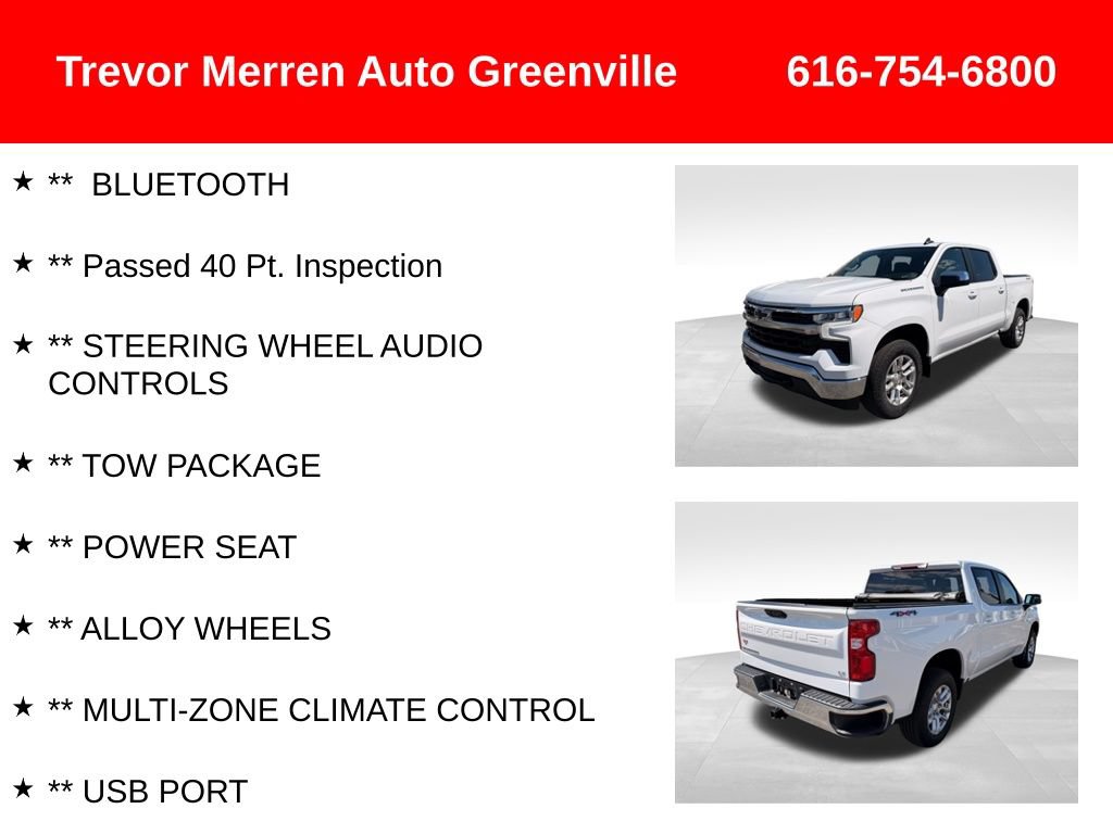 Used 2023 Chevrolet Silverado 1500 LT w/ Protection Package AWD/4WD image 14