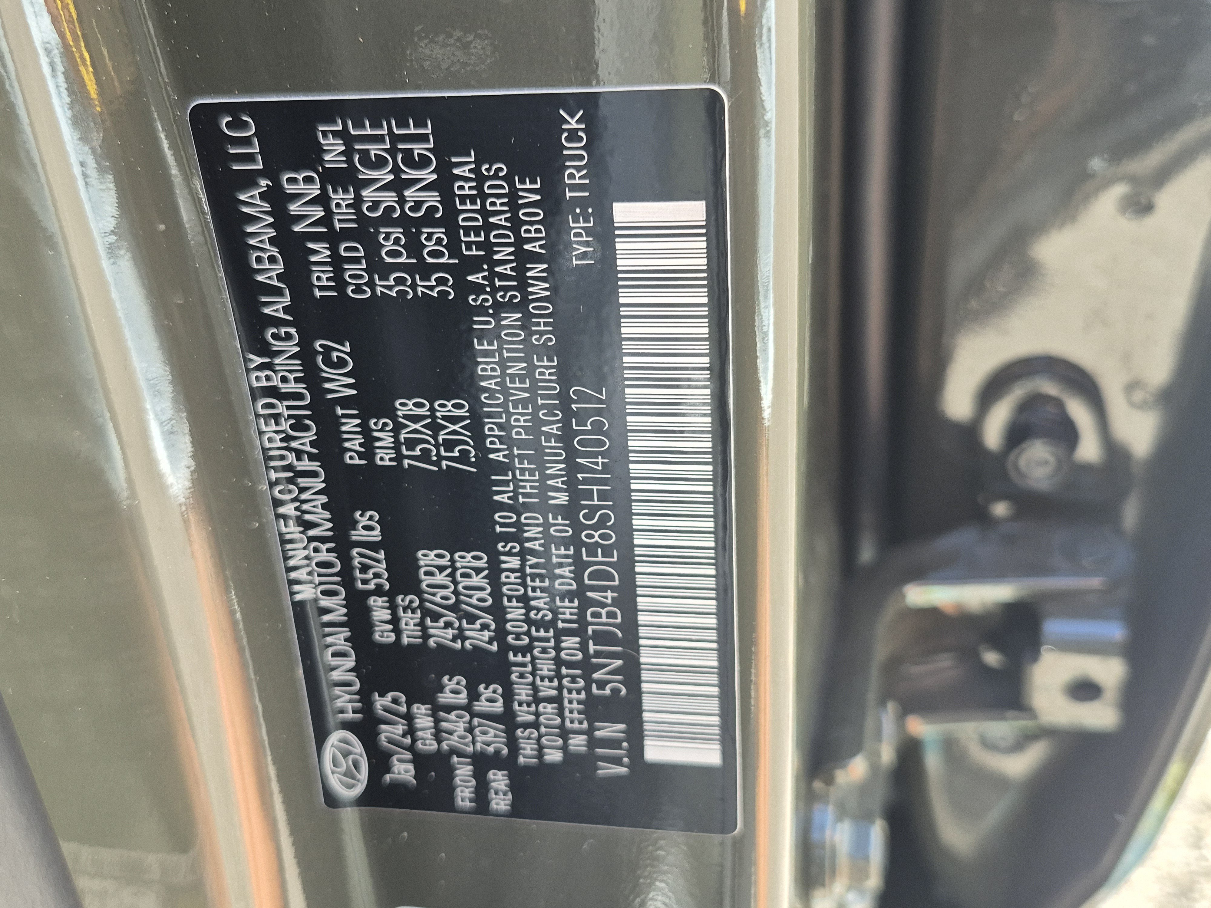 Certified 2025 Hyundai Santa Cruz SEL FWD image 29